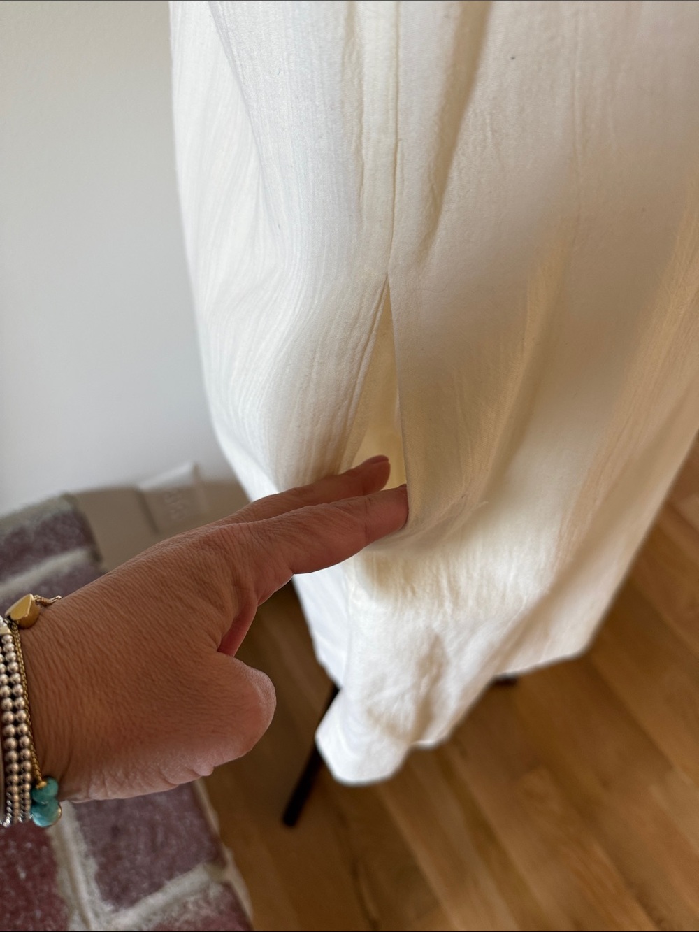 Sea New York Cream Crochet Tassel Ruffle Mini Dress - Picture 6 of 11